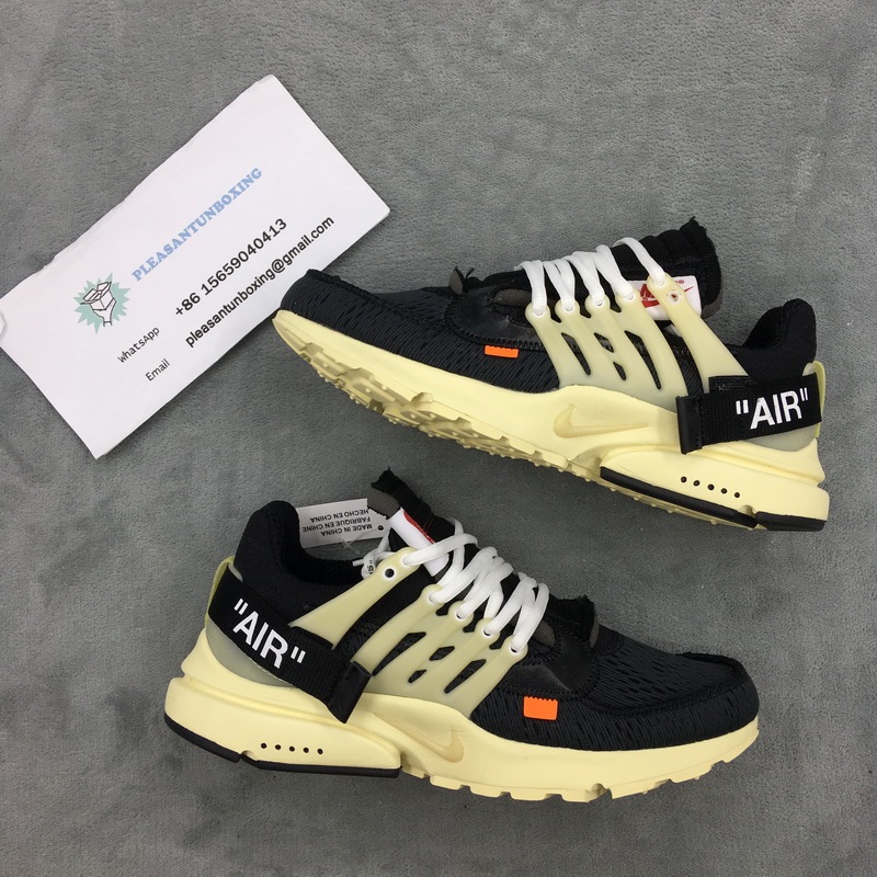 Authenitc OFF-WHITE x NIKE Air Presto GS